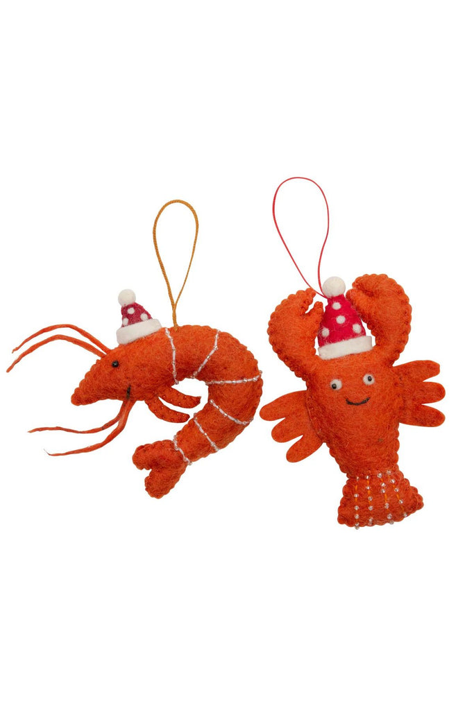 Hanging Christmas Decoration | Prawn Christmas Decorations Pashom International