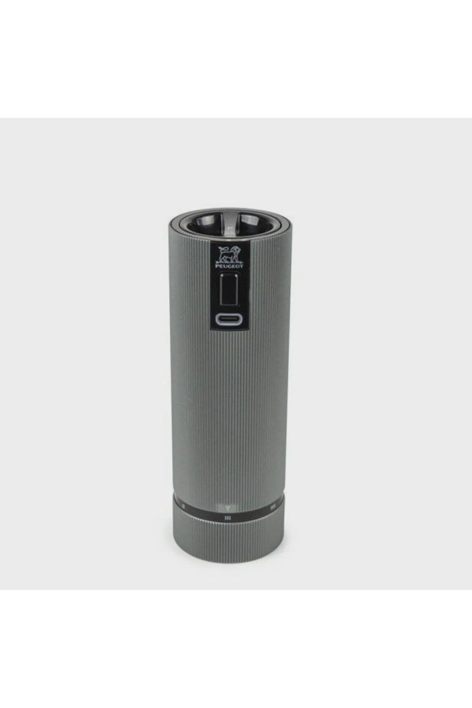 Line Electric Pepper Mill | Carbon Salt + Pepper Grinders Peugeot