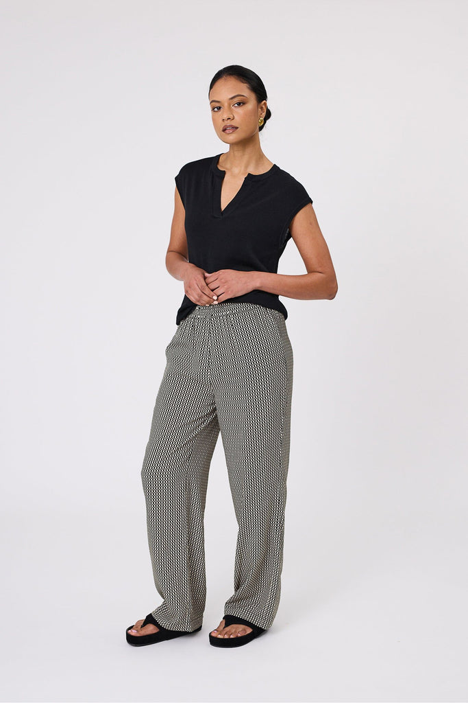 Phase Pant | Geo Print Pants XS,S,M,L Marlow