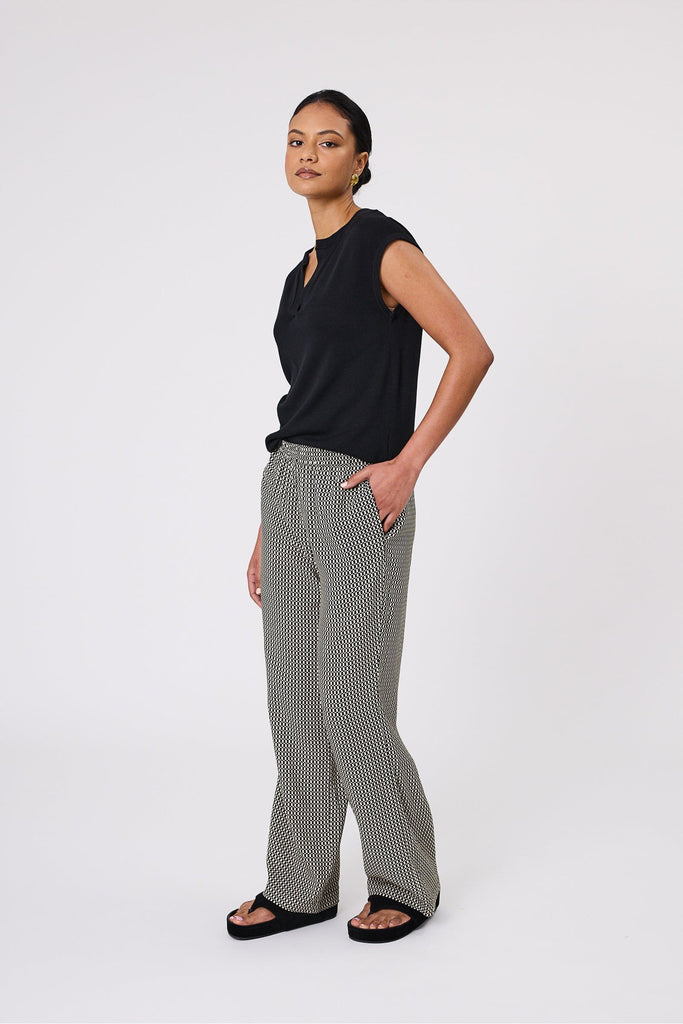 Phase Pant | Geo Print Pants XS,S,M,L Marlow