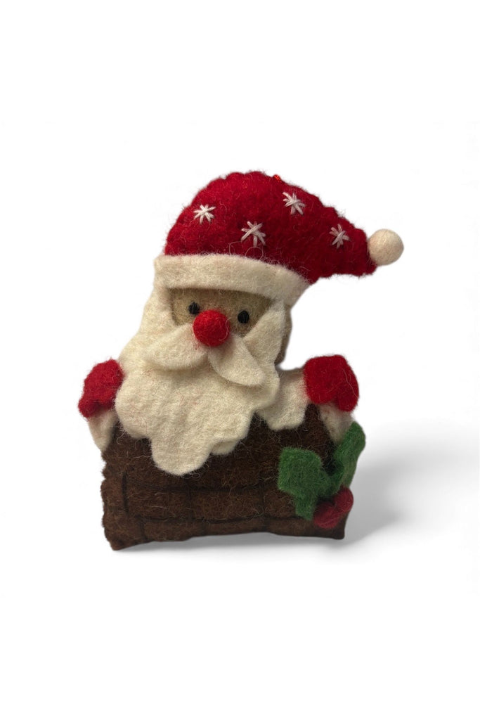 Hanging Christmas Decoration | Santa in Chimney Christmas Decorations Pashom International