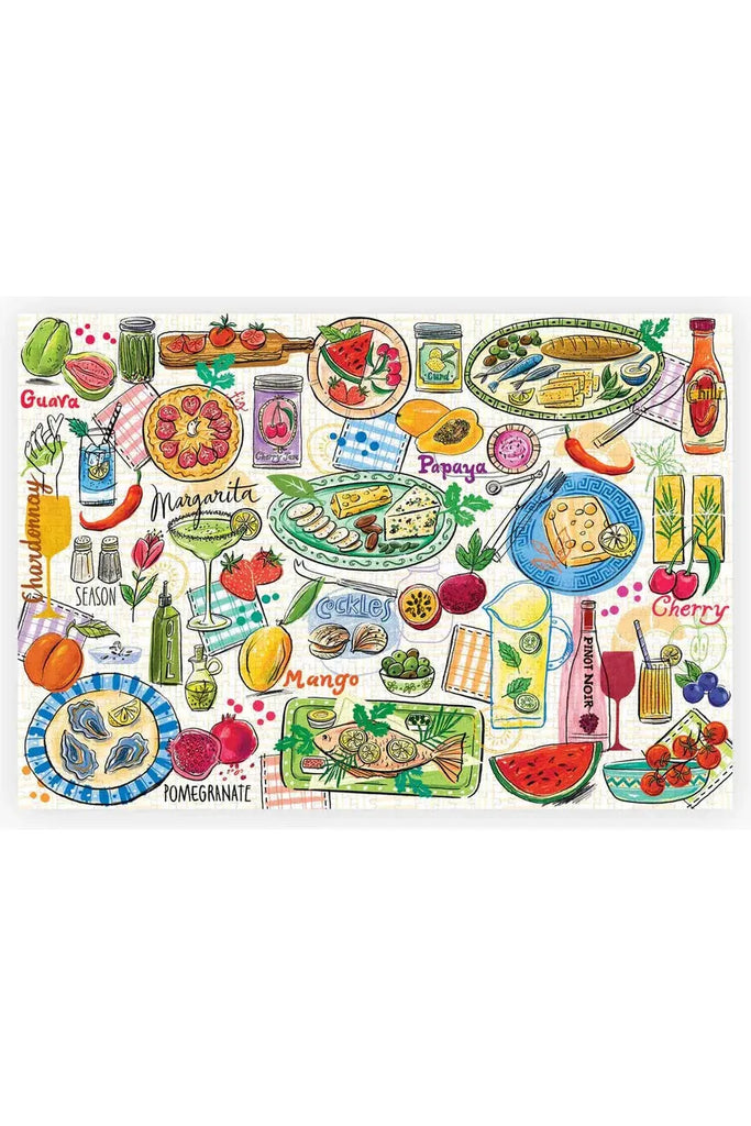 Feast & Fizz | 1000 Piece Jigsaw Puzzle Puzzles Piece House