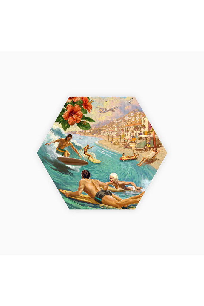 Paradise | 1000 Piece Hexagon Jigsaw Puzzle Puzzles PieceHouse