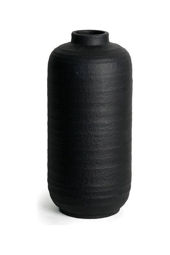 Ruben Modern Black Vase | Small Vases + Pots Flower Systems