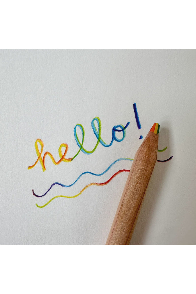 Rainbow Coloured Pencil | 7 colours in 1 pencil Pens + Pencils Camel Pencil