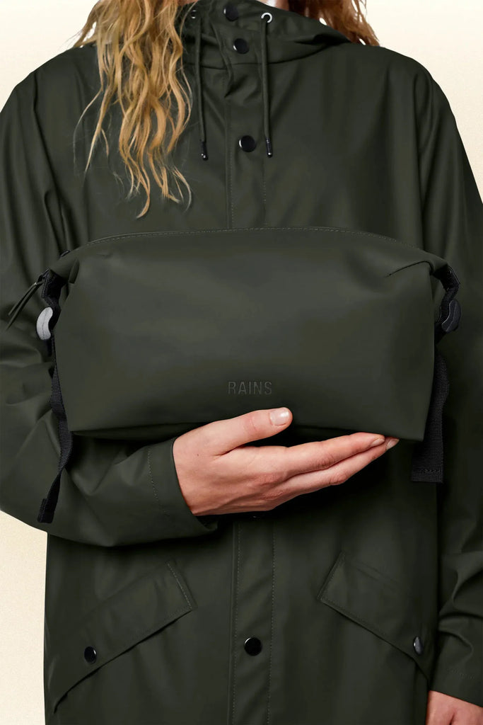 Rains Hilo Wash Bag Khaki Green