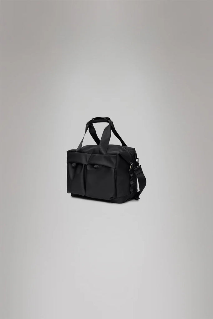 Rains Otaru Weekend Bag W3, Small, Black Travel + Weekender Bags