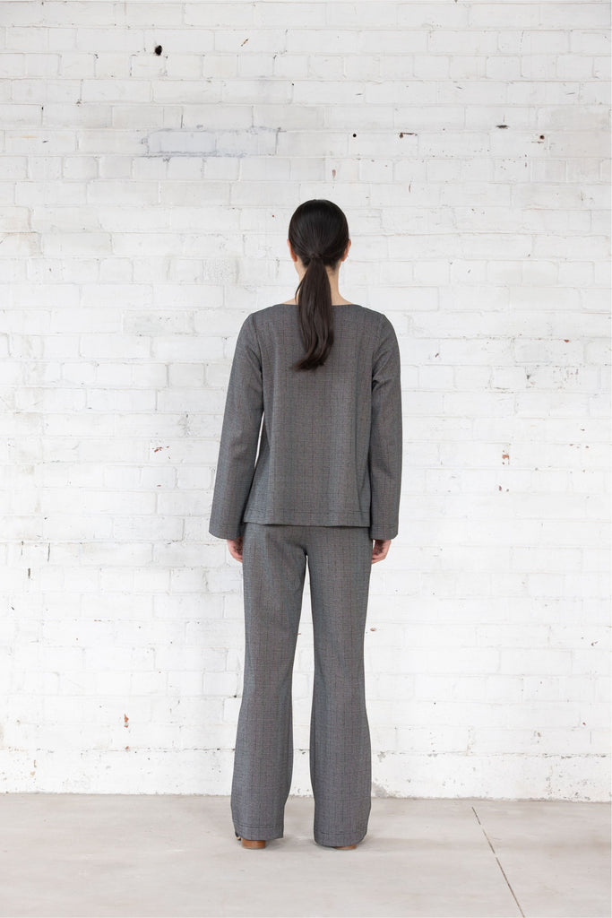 Recline Top | Grey Tops XS,S,M,L Dressed