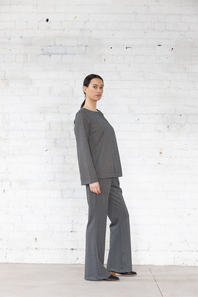 Recline Top | Grey Tops XS,S,M,L Dressed