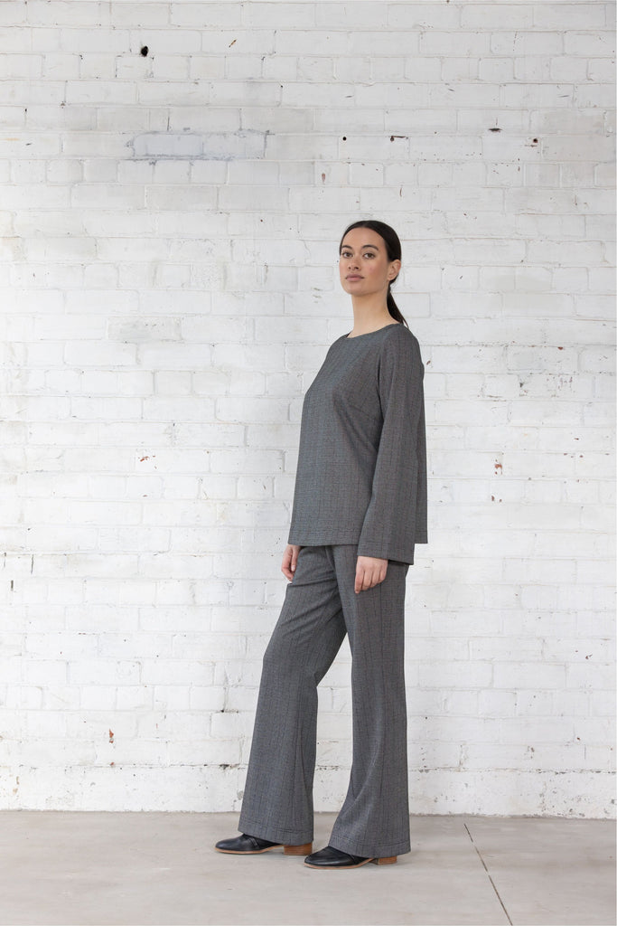 Recline Top | Grey Tops XS,S,M,L Dressed