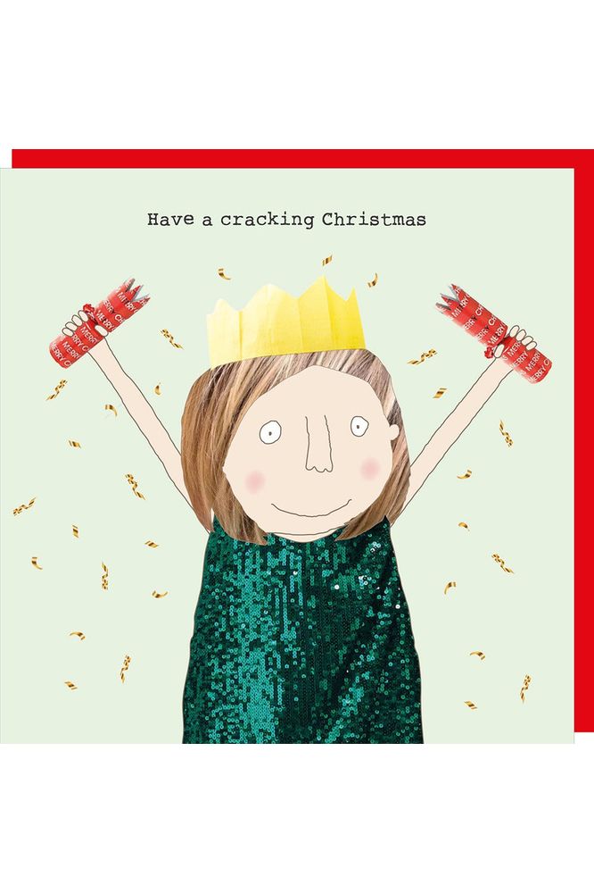 Greeting Card | Cracking Christmas Christmas Greeting Cards Rosie Made A Thing