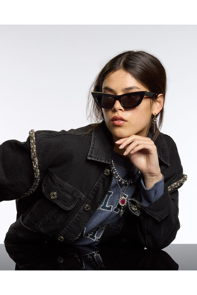 Peyton Sunglasses | Black Sunglasses Saben