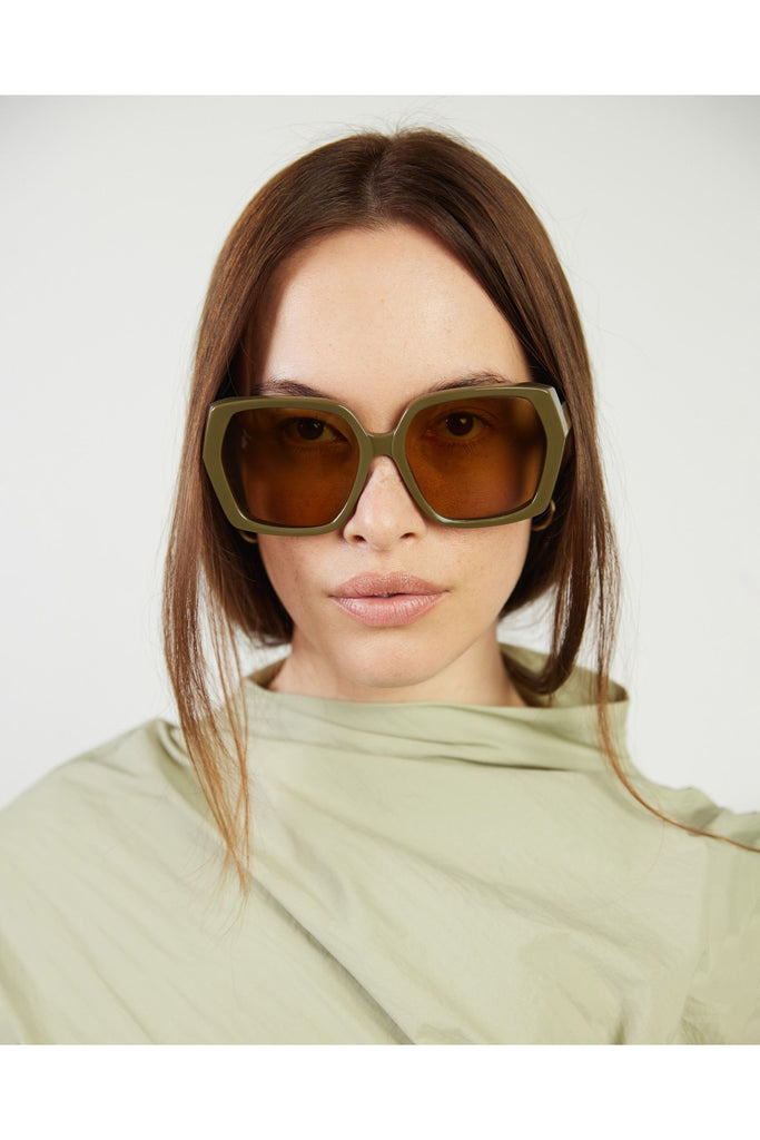 Remi Sunglasses | Olive Sunglasses Saben