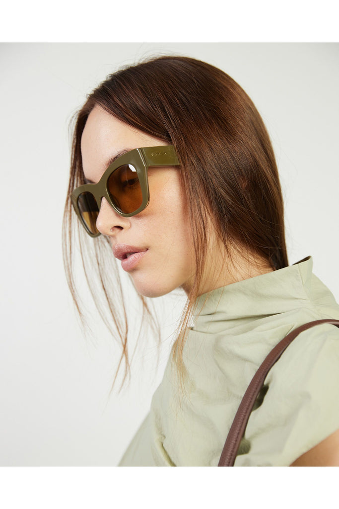 Sloane Sunglasses | Olive Sunglasses Saben