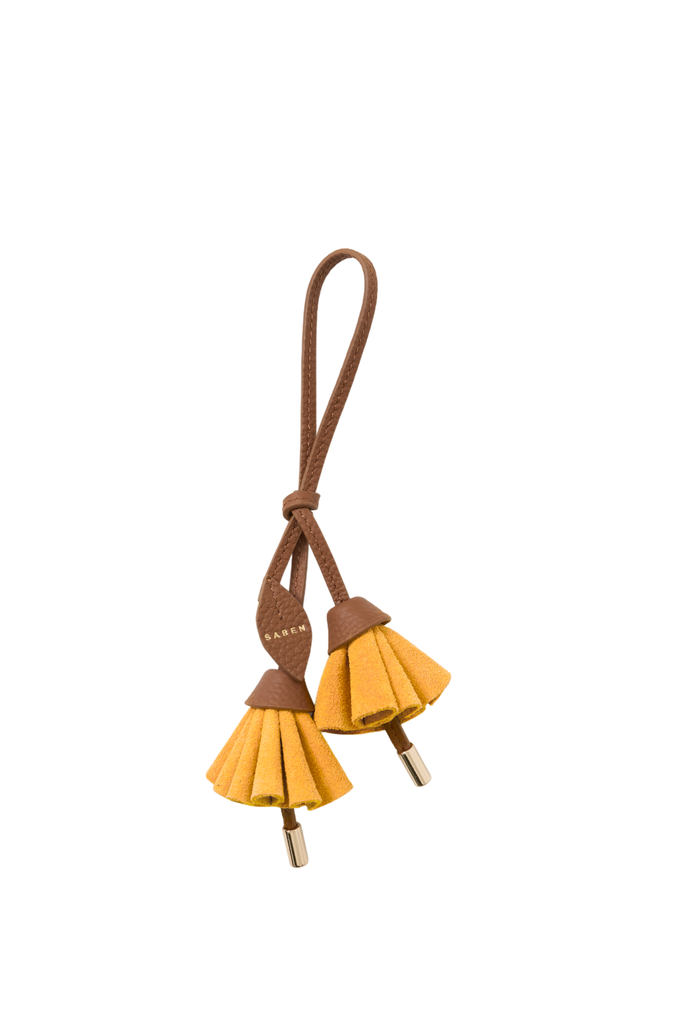 Charm Keyring | Lacing Bloom Marigold Keyrings Saben