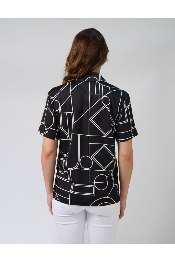 Stella + Gemma Alisa Blouse in Spring Street print
