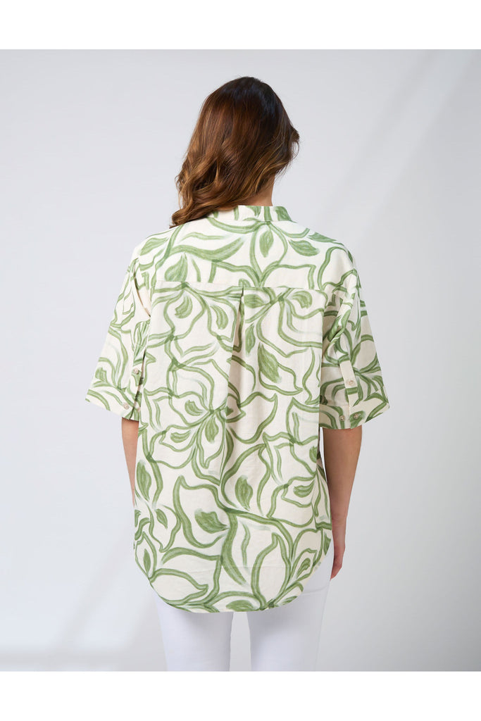 Mika Blouse in The Secret Garden print from Stella & Gemma
