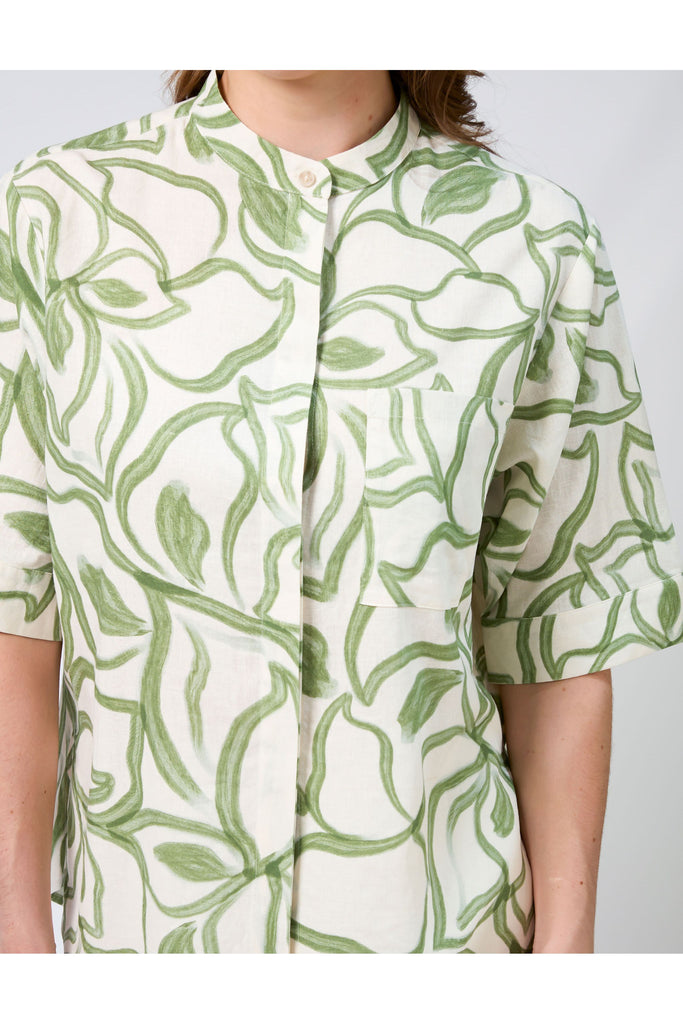 Mika Blouse in The Secret Garden print from Stella & Gemma