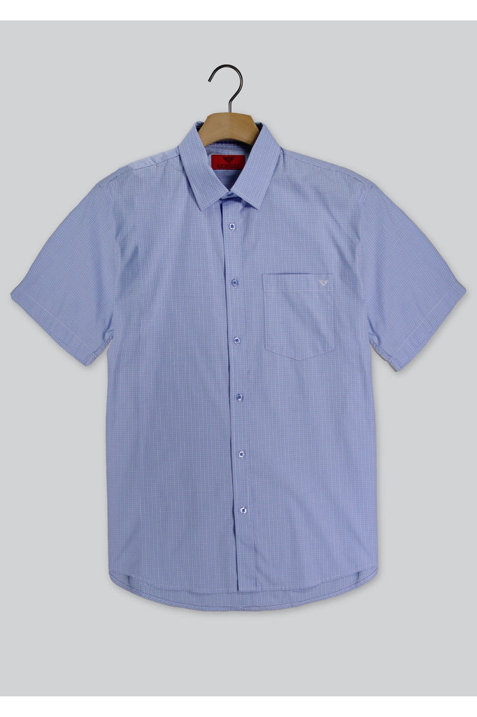 Fields Short Sleeve Shirt | Sky Mens Shirts M,L,XL,2XL R.F. Scott