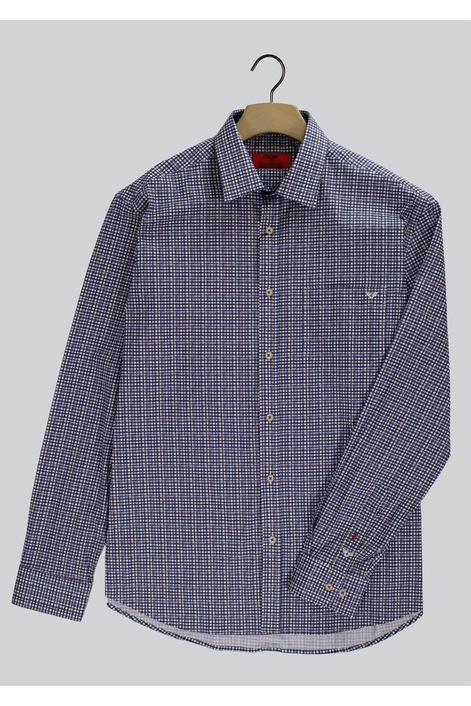 R F Scott Fielding Shirt Sapphire