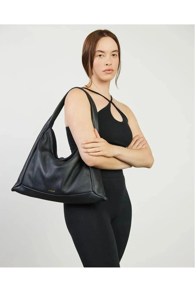 Haze Shoulder Bag | Black Shoulder + Crossbody Bags Saben