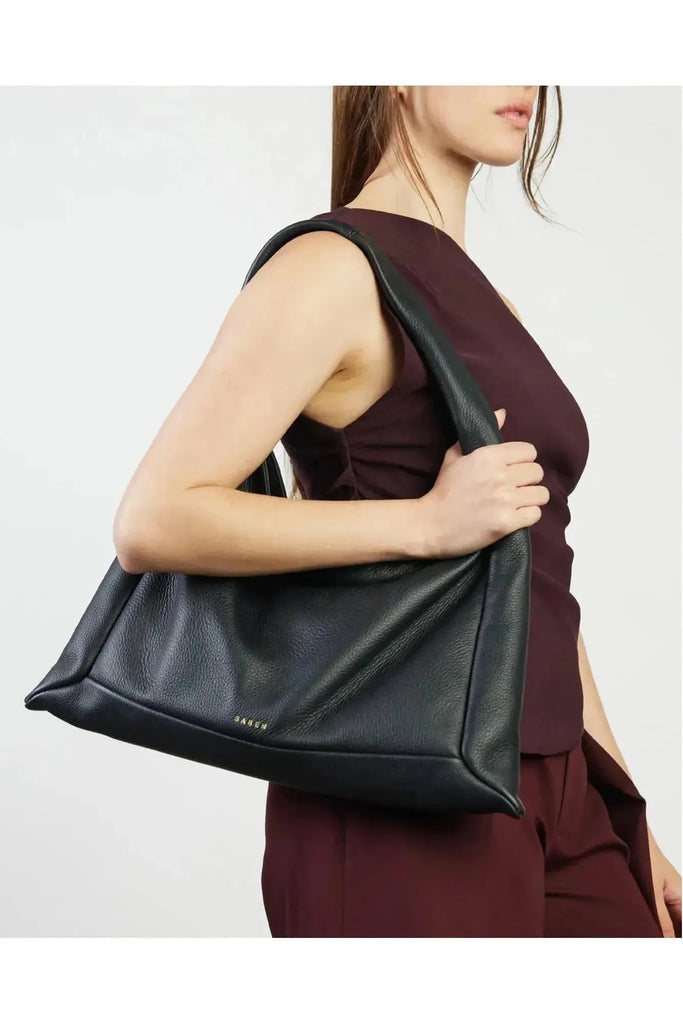 Haze Shoulder Bag | Black Shoulder + Crossbody Bags Saben