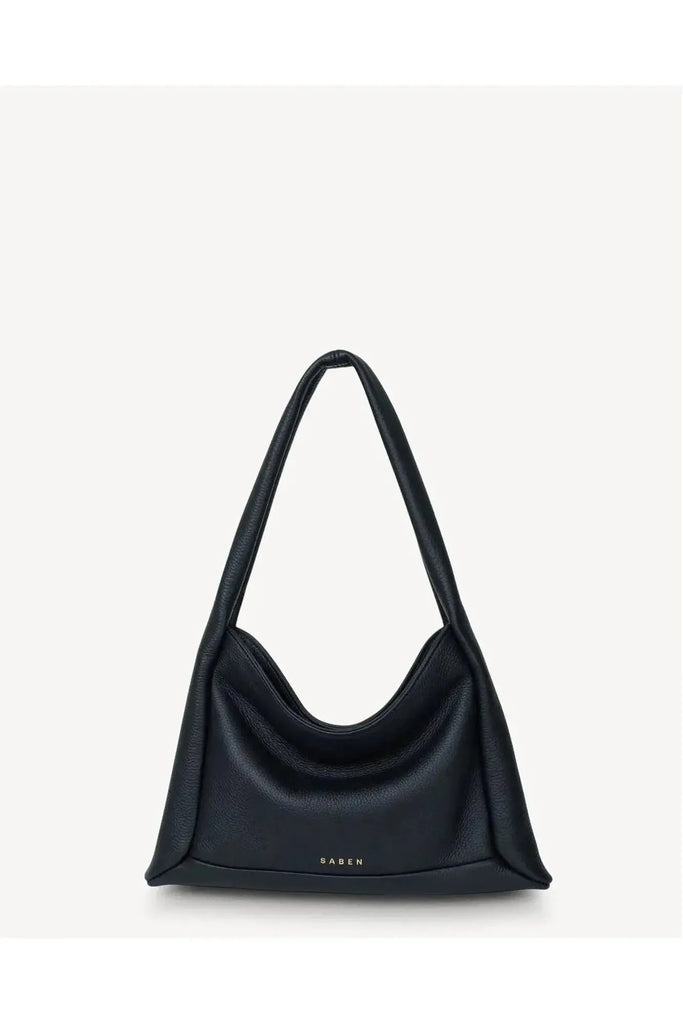 Hazel Shoulder Bag | Black Luxe Shoulder + Crossbody Bags Saben