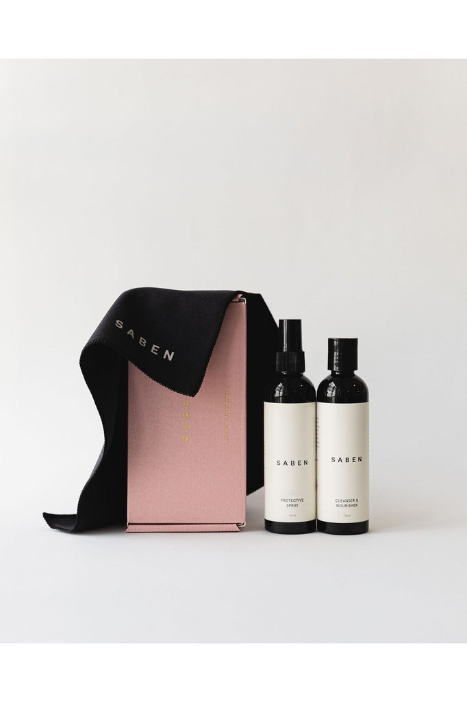 Saben Leather Care Set