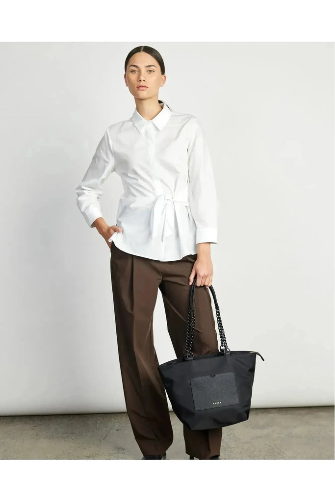 Saben Paris Tote Bag Black Recycled Nylon