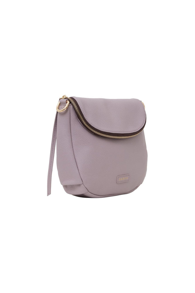 Saben AW24 Fifi Leather Handbag Lilac Haze
