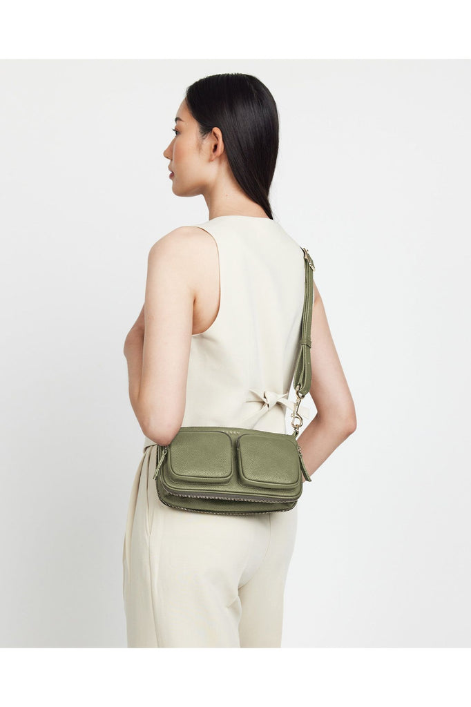 Saben Nina Crossbody Bag Cactus Green