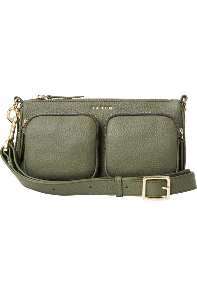 Saben Nina Crossbody Bag Cactus Green