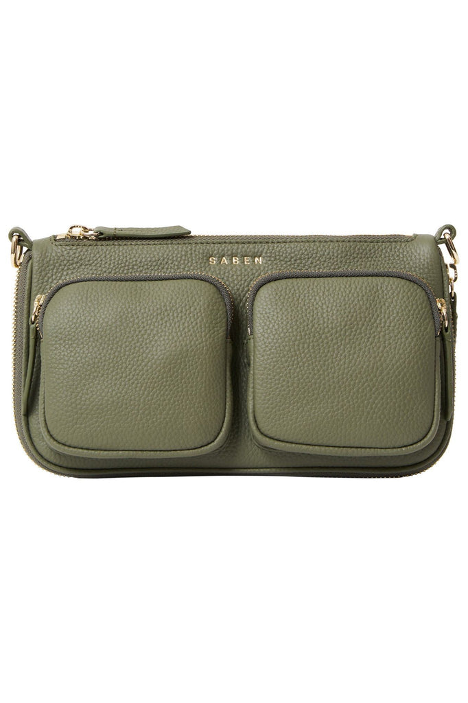 Saben Nina Crossbody Bag Cactus Green