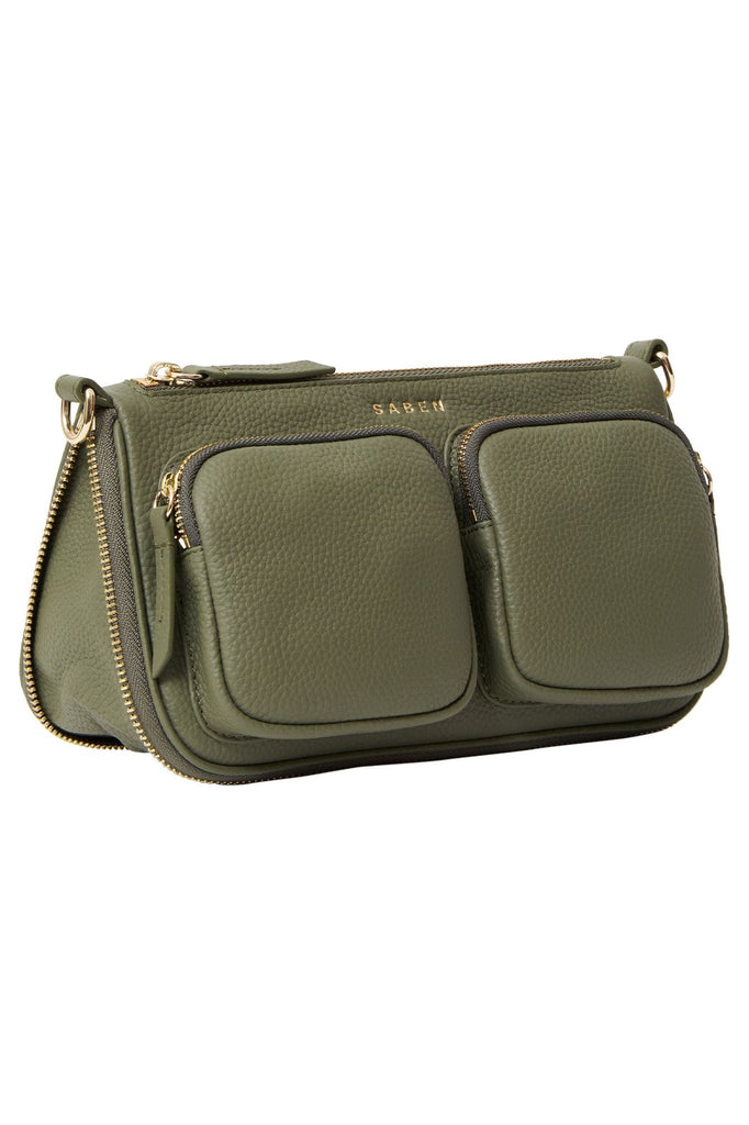 Saben Nina Crossbody Bag Cactus Green