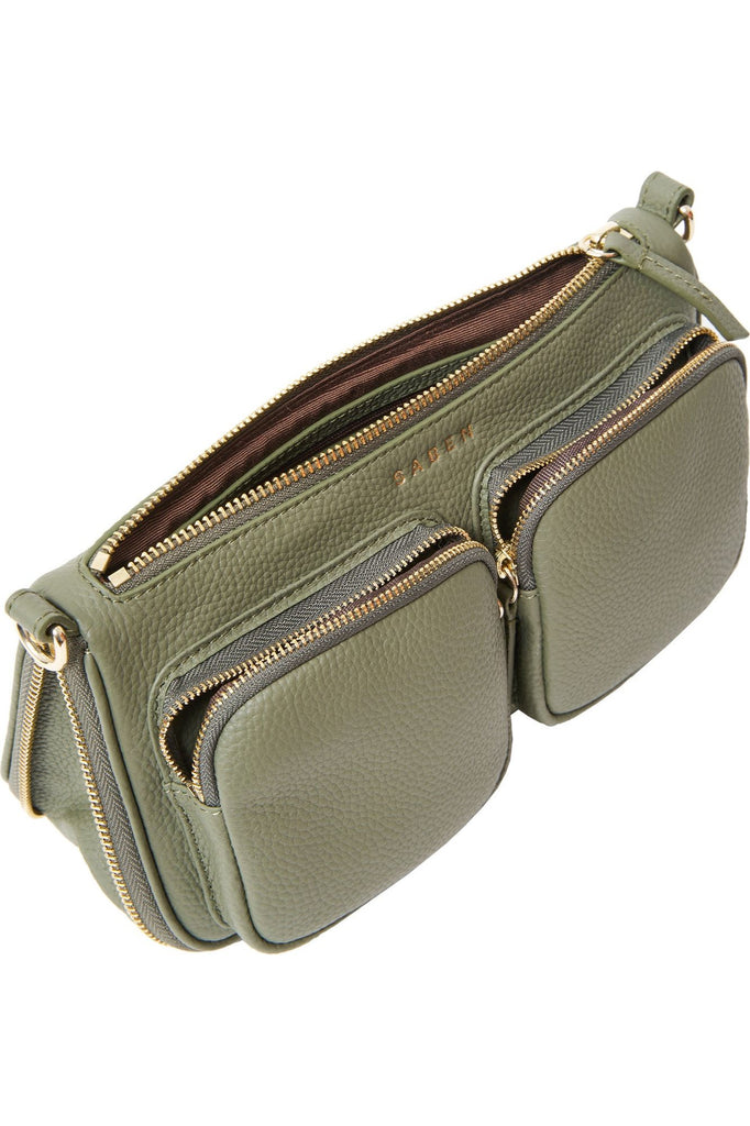 Saben Nina Crossbody Bag Cactus Green