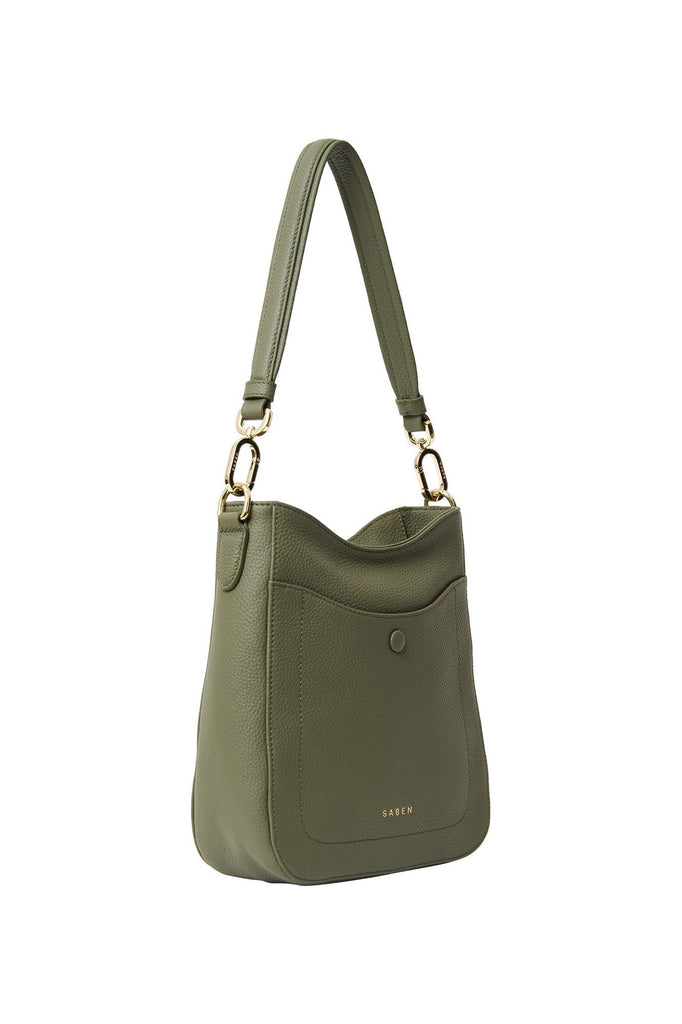 Saben Rosie Shoulder Bag Cactus Green