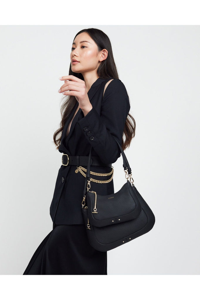 Scottie Shoulder Bag | Black Shoulder + Crossbody Bags Saben