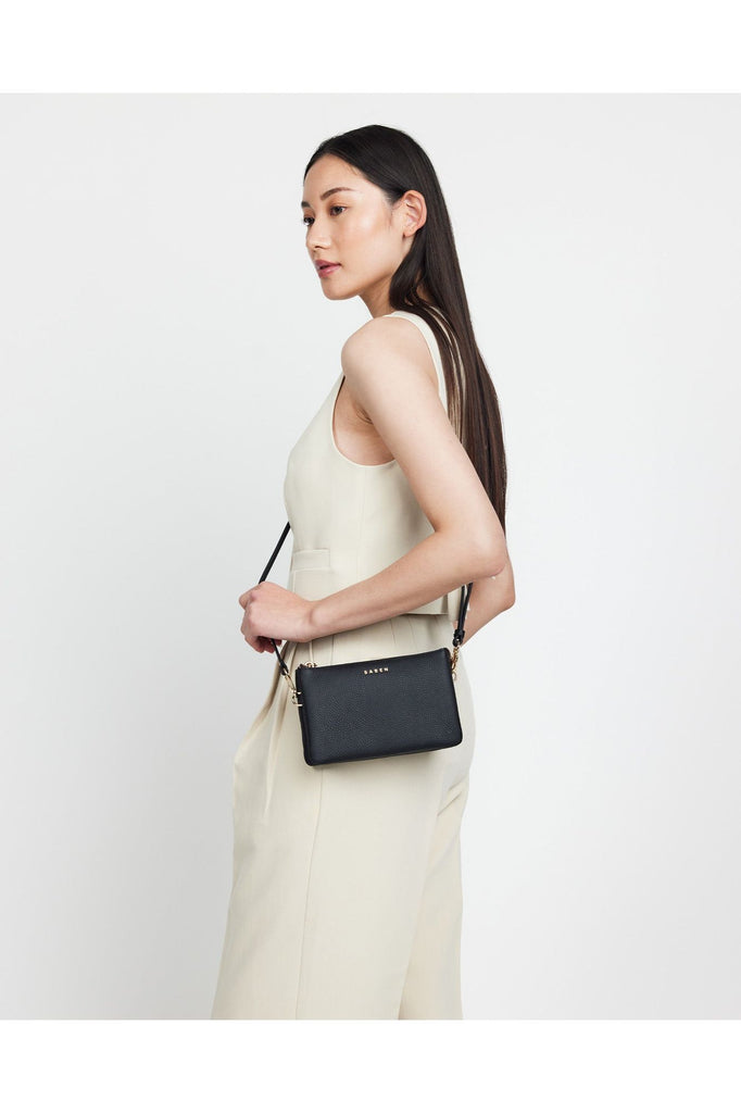 Tilly Crossbody Bag | Black Shoulder + Crossbody Bags Saben