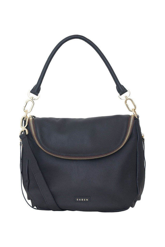 Frankie Shoulder Bag | Black Shoulder + Crossbody Bags Black Saben