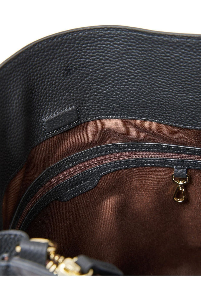 Beatrice Bag | Black Shoulder + Crossbody Bags Saben