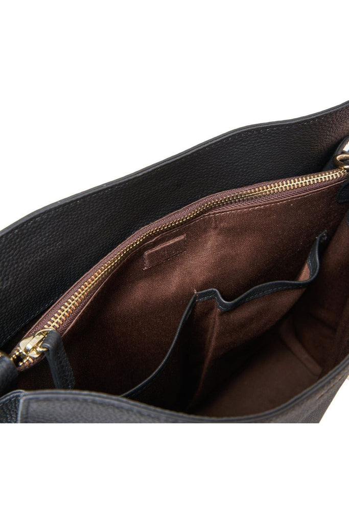 Beatrice Bag | Black Shoulder + Crossbody Bags Saben