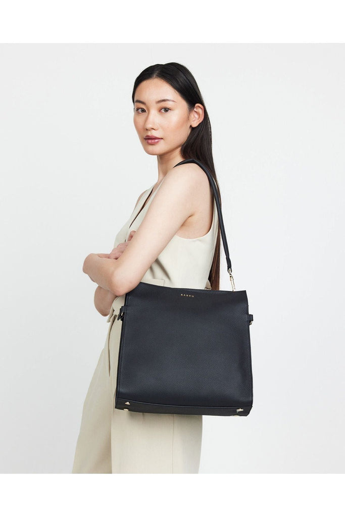 Beatrice Bag | Black Shoulder + Crossbody Bags Saben