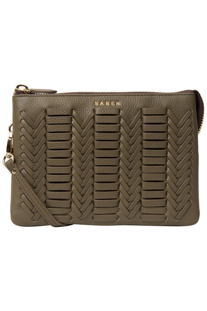 Tilly's Big Sis Crossbody Bag | Rosemary Chevron Shoulder + Crossbody Bags Saben