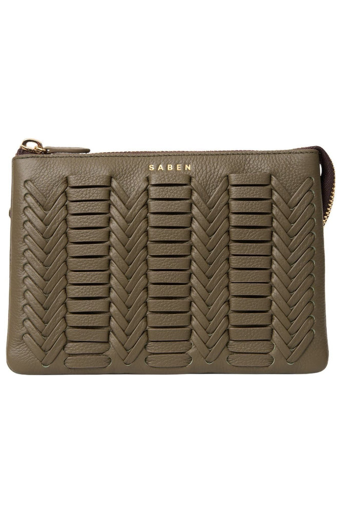 Tilly's Big Sis Crossbody Bag | Rosemary Chevron Shoulder + Crossbody Bags Saben