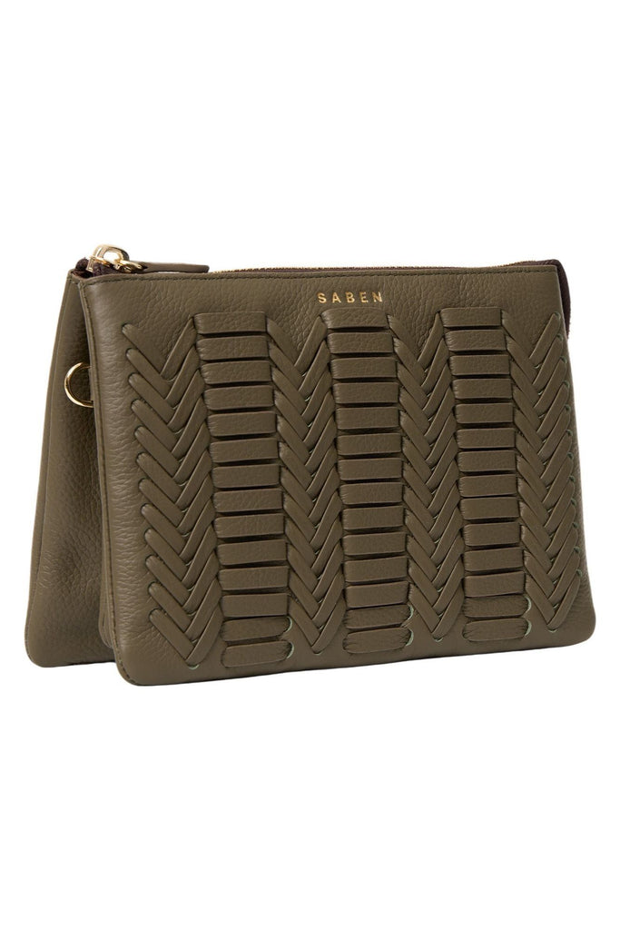 Tilly's Big Sis Crossbody Bag | Rosemary Chevron Shoulder + Crossbody Bags Saben