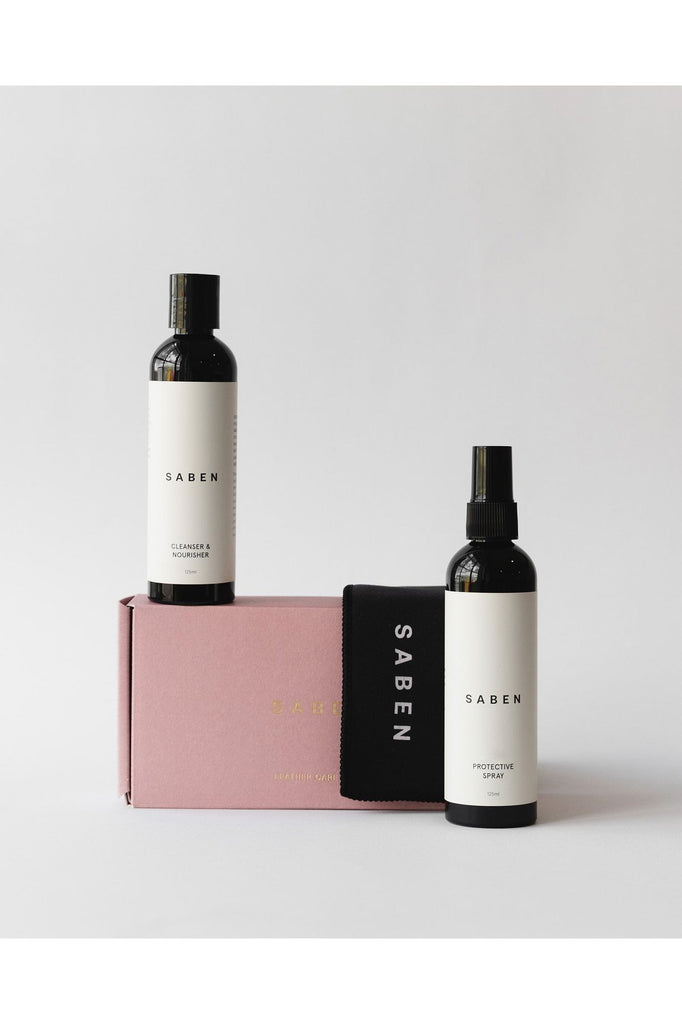 Saben Leather Care Set