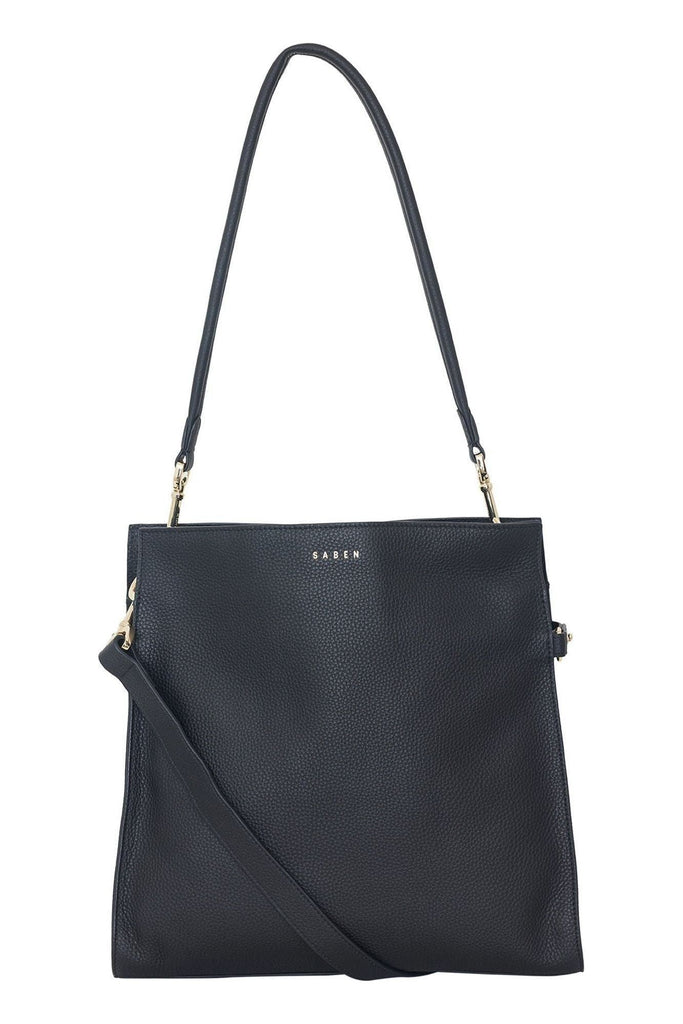 Beatrice Bag | Black Shoulder + Crossbody Bags Saben