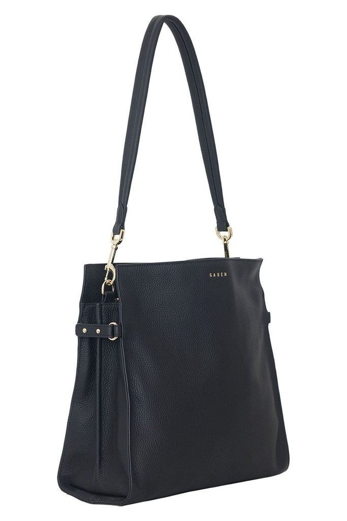 Beatrice Bag | Black Shoulder + Crossbody Bags Saben