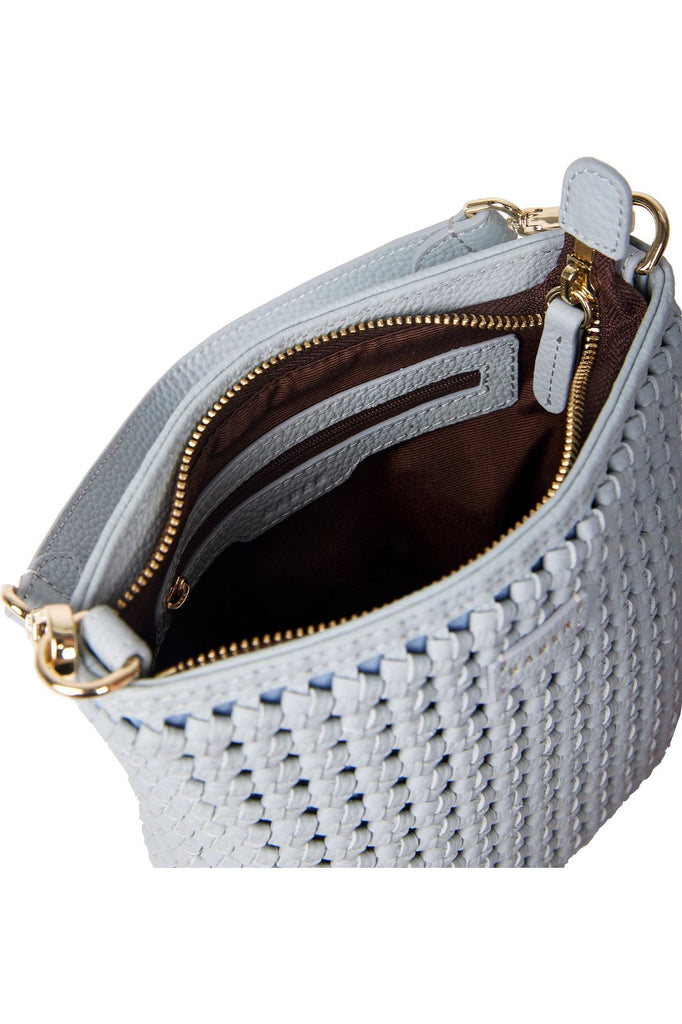 Coco Handbag | Mist Fine Braid Shoulder + Crossbody Bags Saben