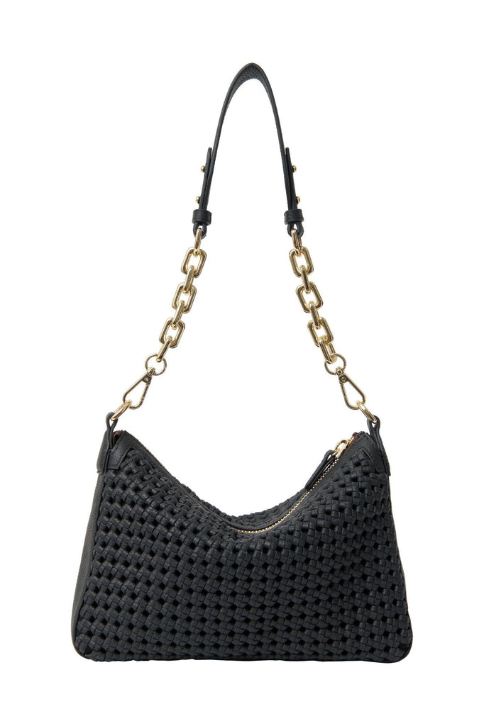 Dane Shoulder Bag | Black Braid Shoulder + Crossbody Bags Saben